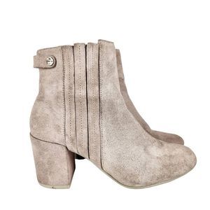 Zara Woman Chunky Heeled Booties EU 37